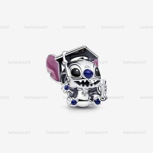 Pandora Disney Stitch Graduation Charm